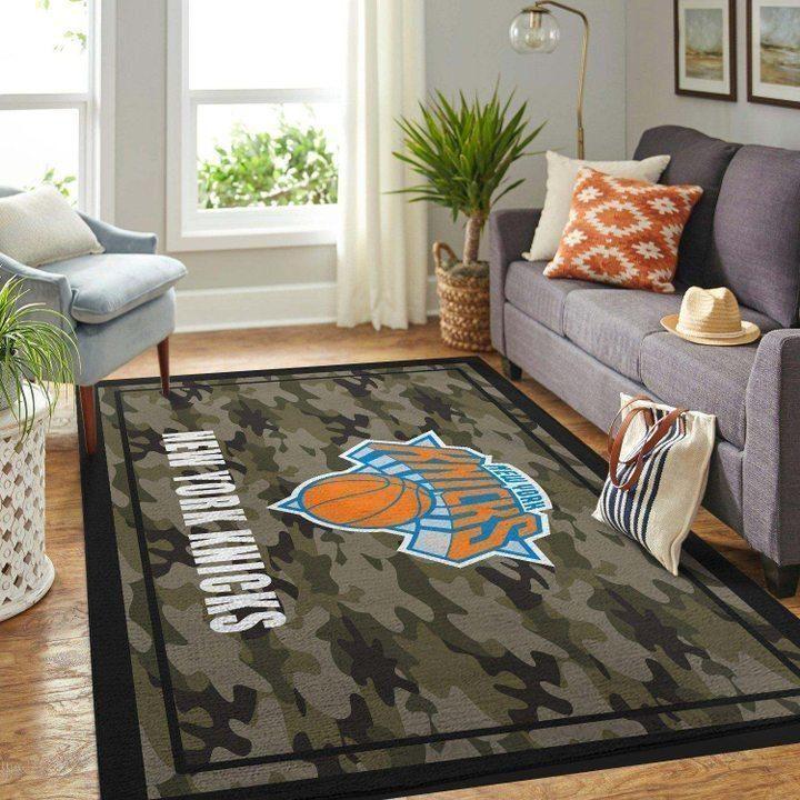 New York Knicks Area Rug Nba Basketball Team Logo Regtangle V2163  Chussin | Home Decor Easily