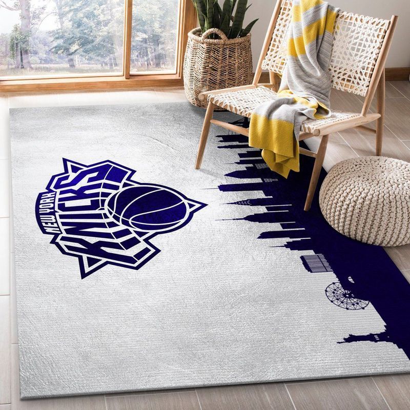 New York Knicks Nba 2 Area Rug Bed Room Regtangle Chussin | Home Decor Easily