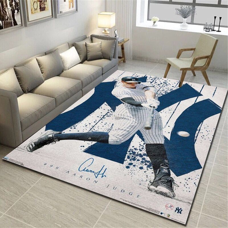 New York Yankees Mlb Baseball 23 Area Rug And | Home Decor Easily