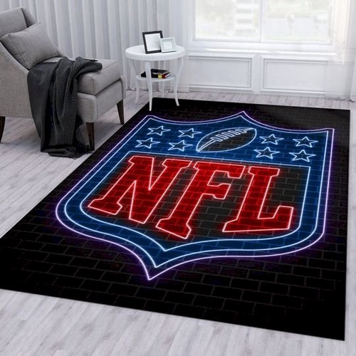 Nfl Football Rug Christmas Gift Us Area Rug Chussin | Home Decor Easily