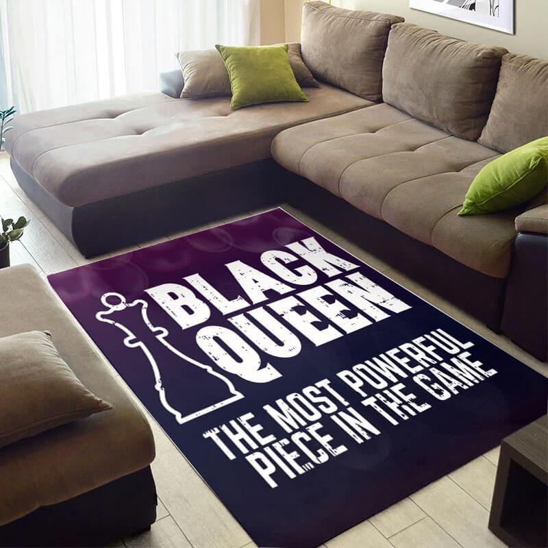Nice African Beautiful American Art Melanin Girl Black Queen Powerful Style Carpet Inspired Home Rug -  Chussin | Home Decor Easily