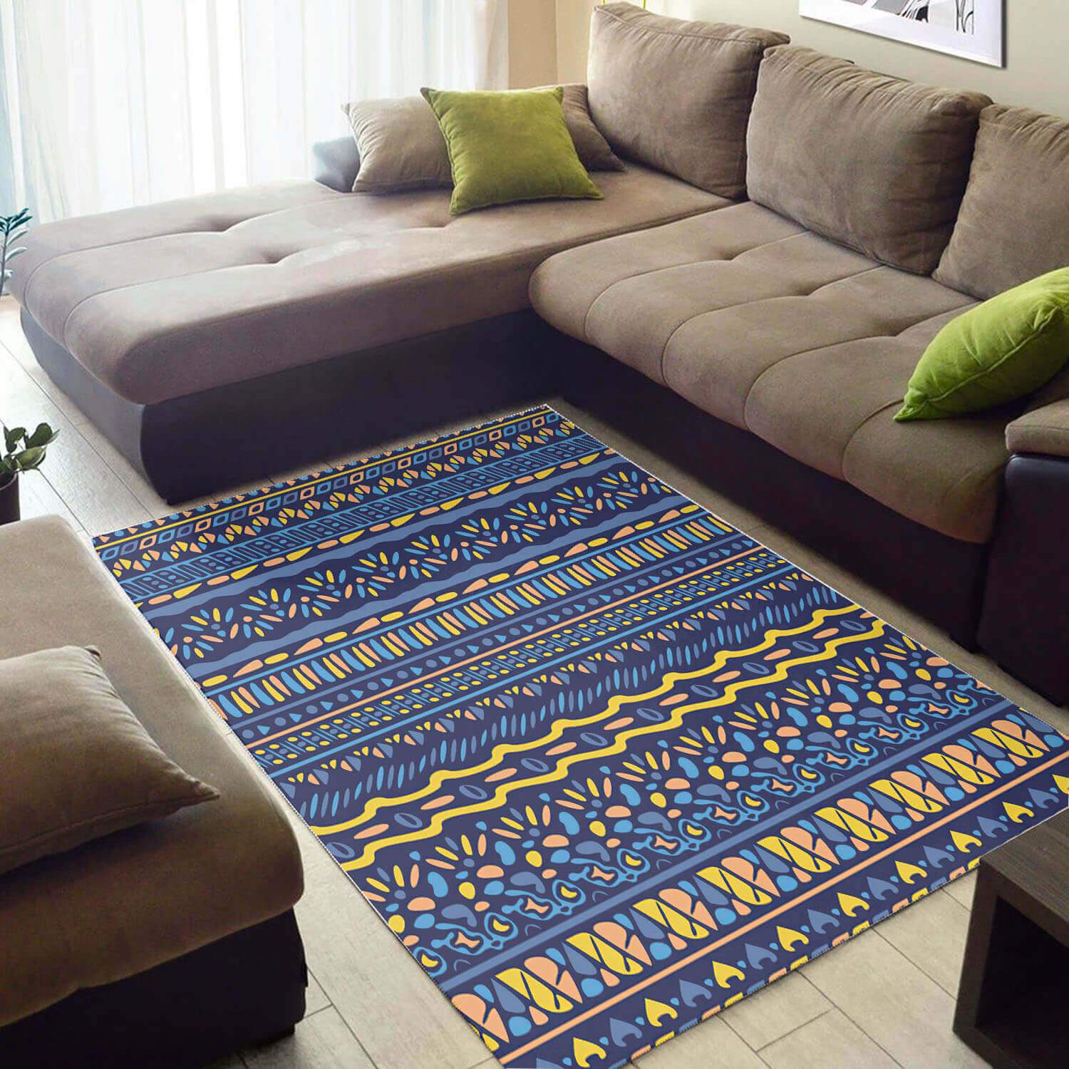 Nice African Style Graphic Afrocentric Art Carpet Inspired Living Room Rug -  Chussin | Home Decor Easily