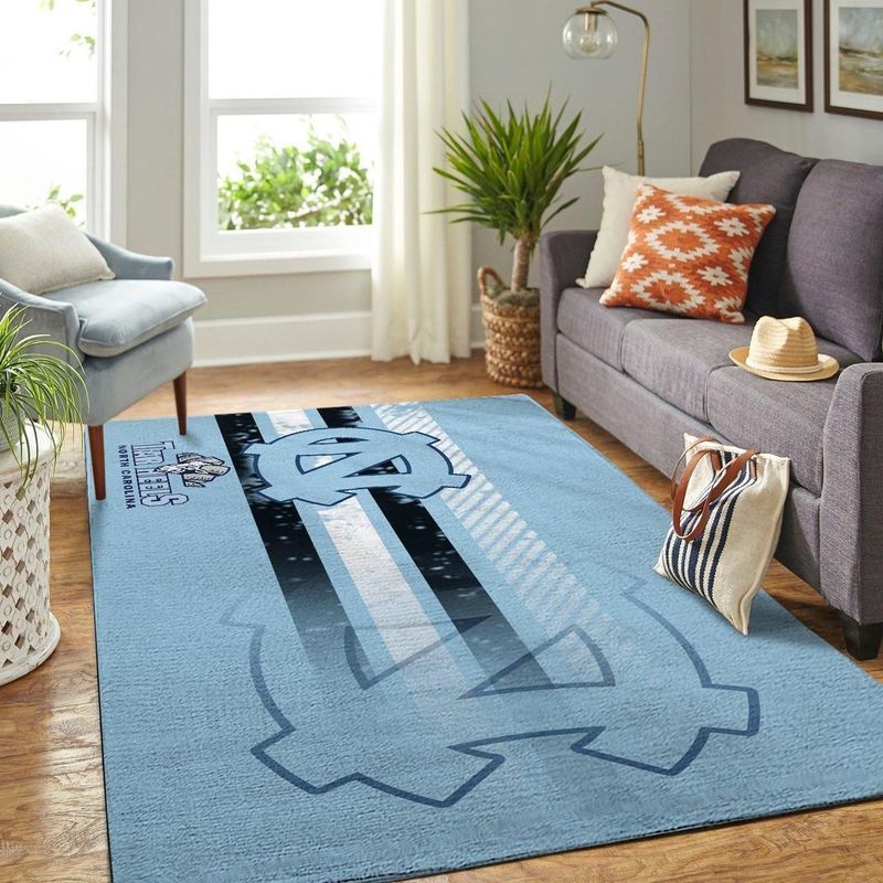 North Carolina Tar Heels Ncaa 2 Area Rug And Chussin | Home Decor Easily