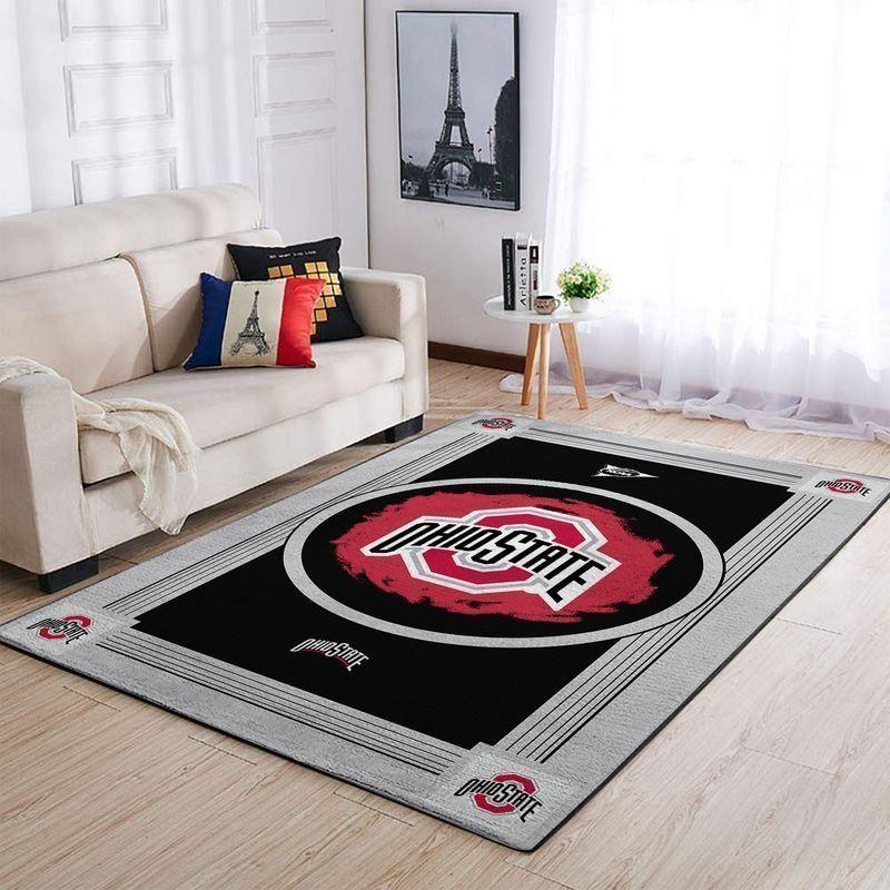 Ohio State Buckeyes Area Rugs Ncaa Team Logo 200303109 | Home Decor Easily