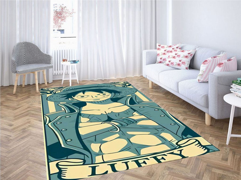 One Piece Luffy Living Room Modern Carpet Rug -  Chussin | Home Decor Easily