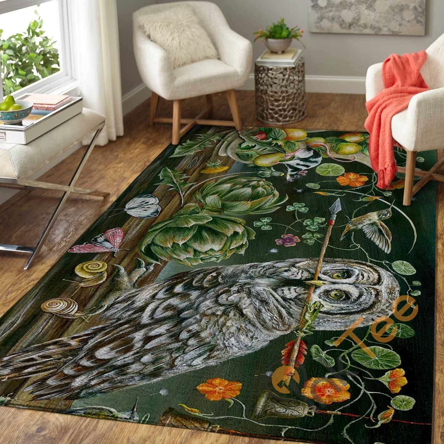 Owl Area Rug -  Chussin | Home Decor Easily