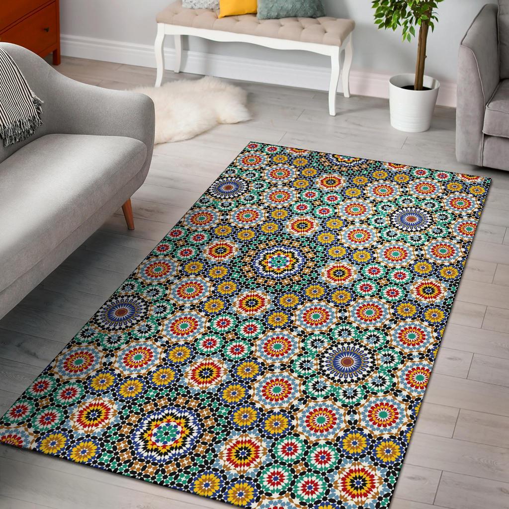 Pacman Area Rug Video Game Gfd 2002132  Chussin | Home Decor Easily