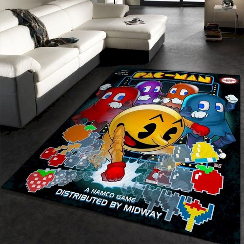 Pacman Gaming Collection Area Fashion Rug The  Chussin | Home Decor Easily