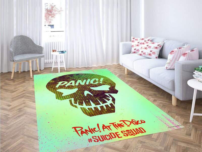 Panic At The Disco Suicide Squad Carpet Rug -  Chussin | Home Decor Easily