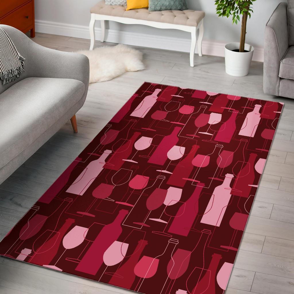 Pattern Print Farm Chicken Hen Area Rug  Chussin | Home Decor Easily