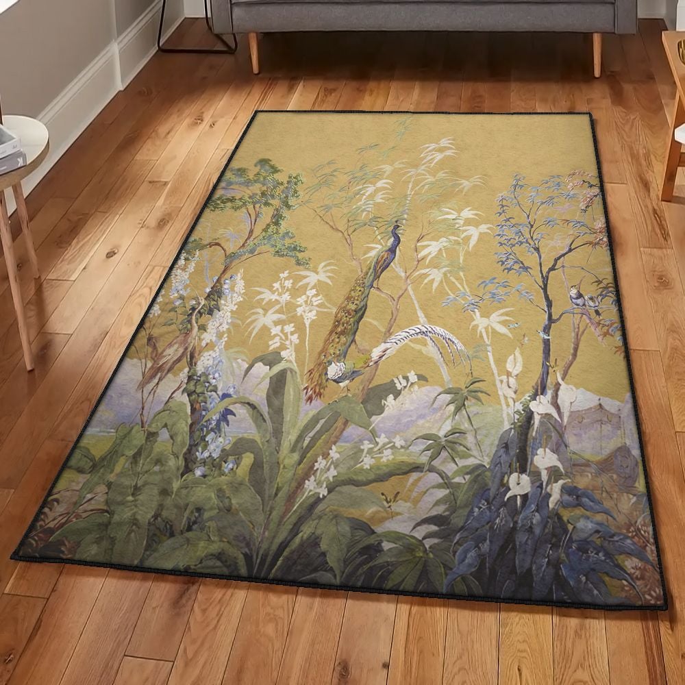 Peafowl s For , Painted Peacock Rug  Chussin | Home Decor Easily