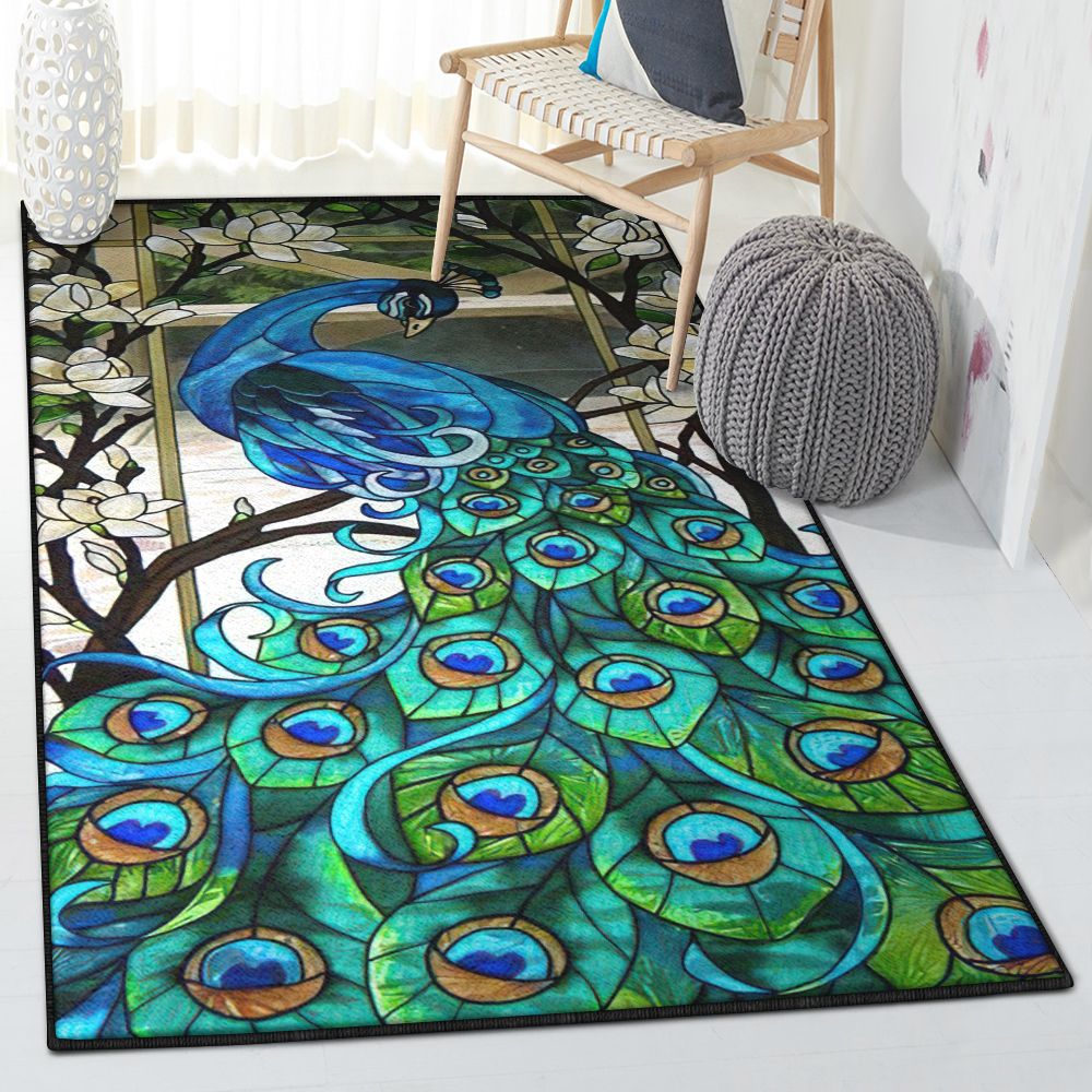 Peafowl Large Rugs, Peacock Rug  Chussin | Home Decor Easily