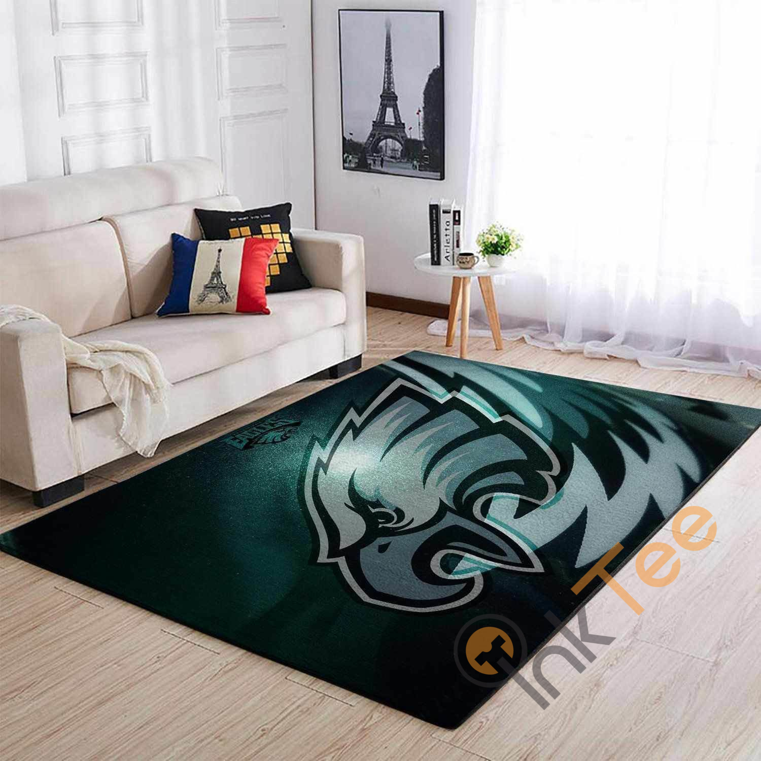 Philadelphia Eagles Area Rug - Chussin | Home Decor Easily