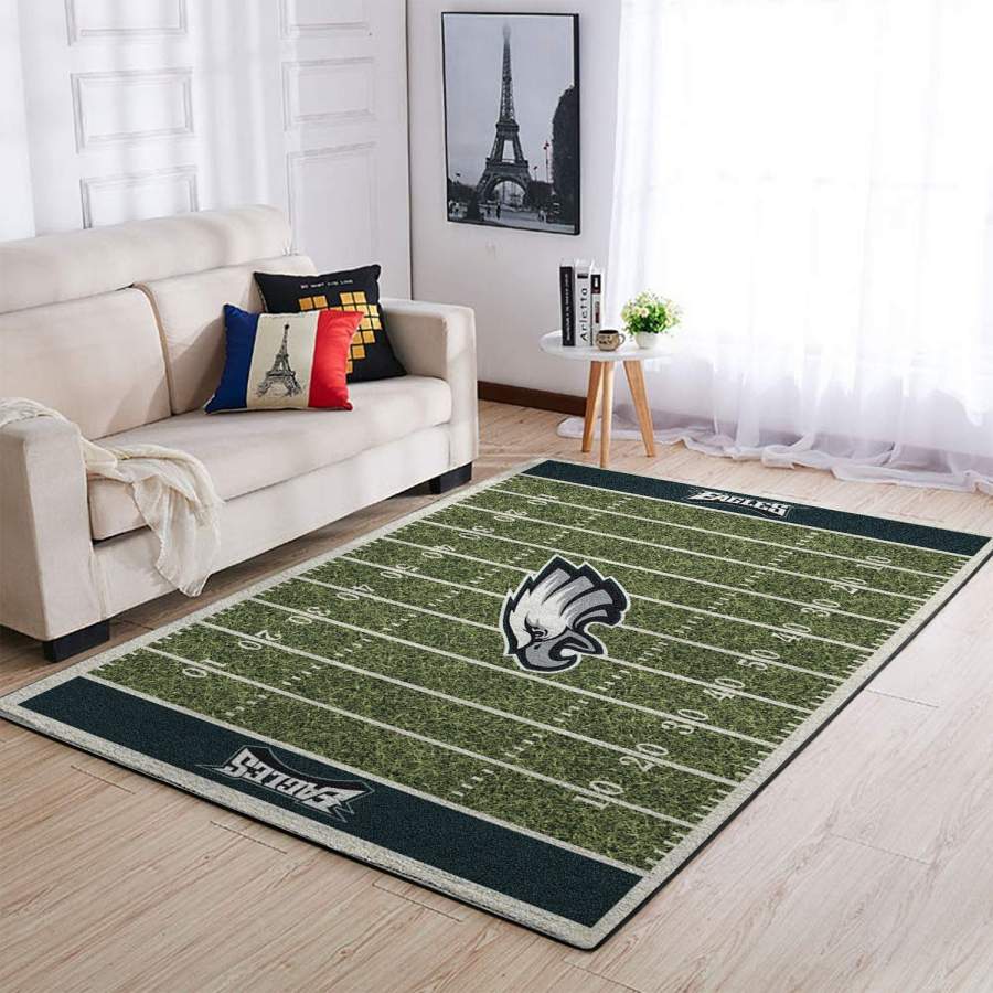 Philadelphia Eagles Area Rug Nfl Football 191022 Chussin | Home Decor Easily