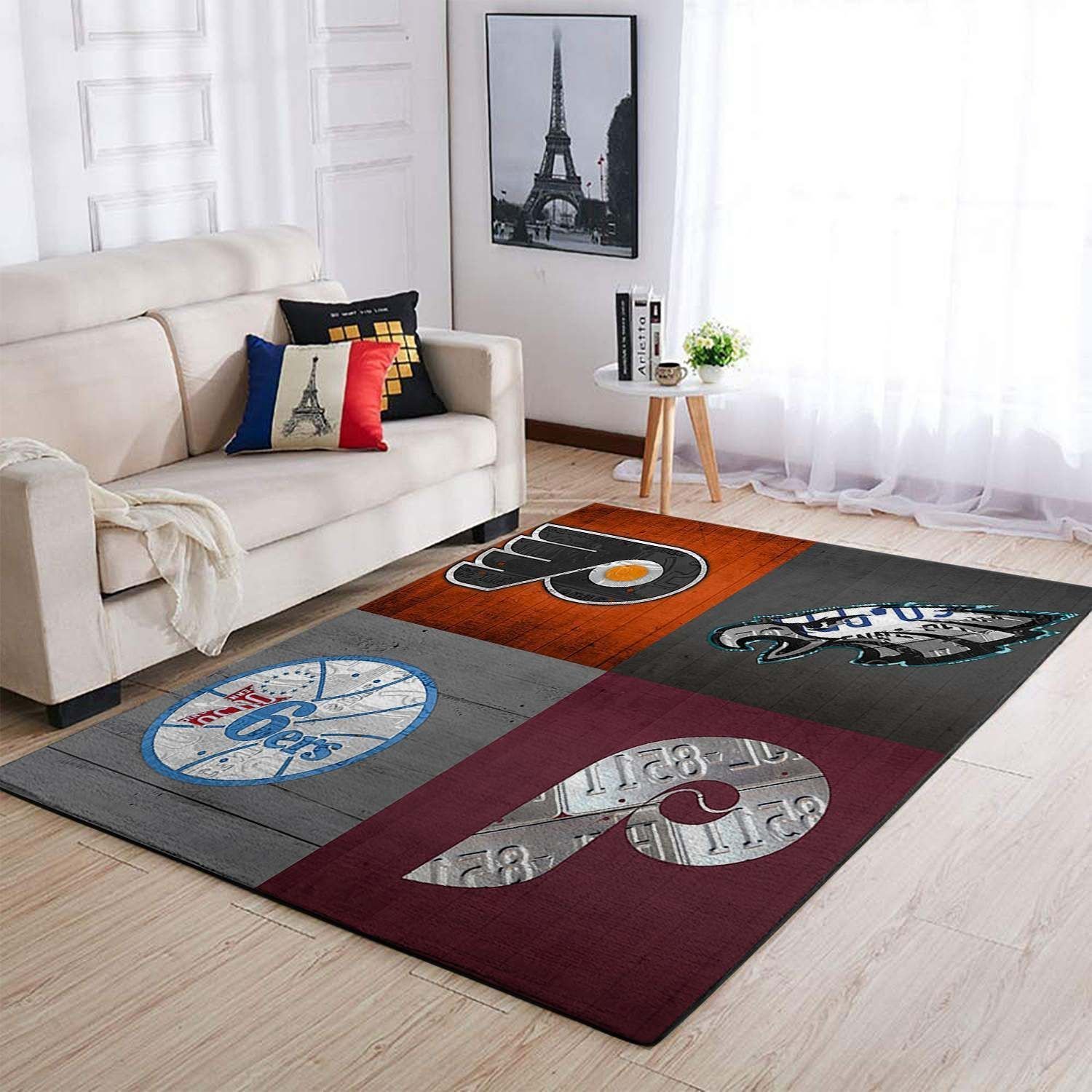Philadelphia Flyers Area Rugs V0125 Chussin | Home Decor Easily