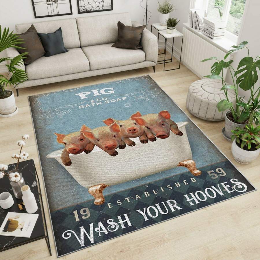 Pig Area Rug Bedroom  Chussin | Home Decor Easily