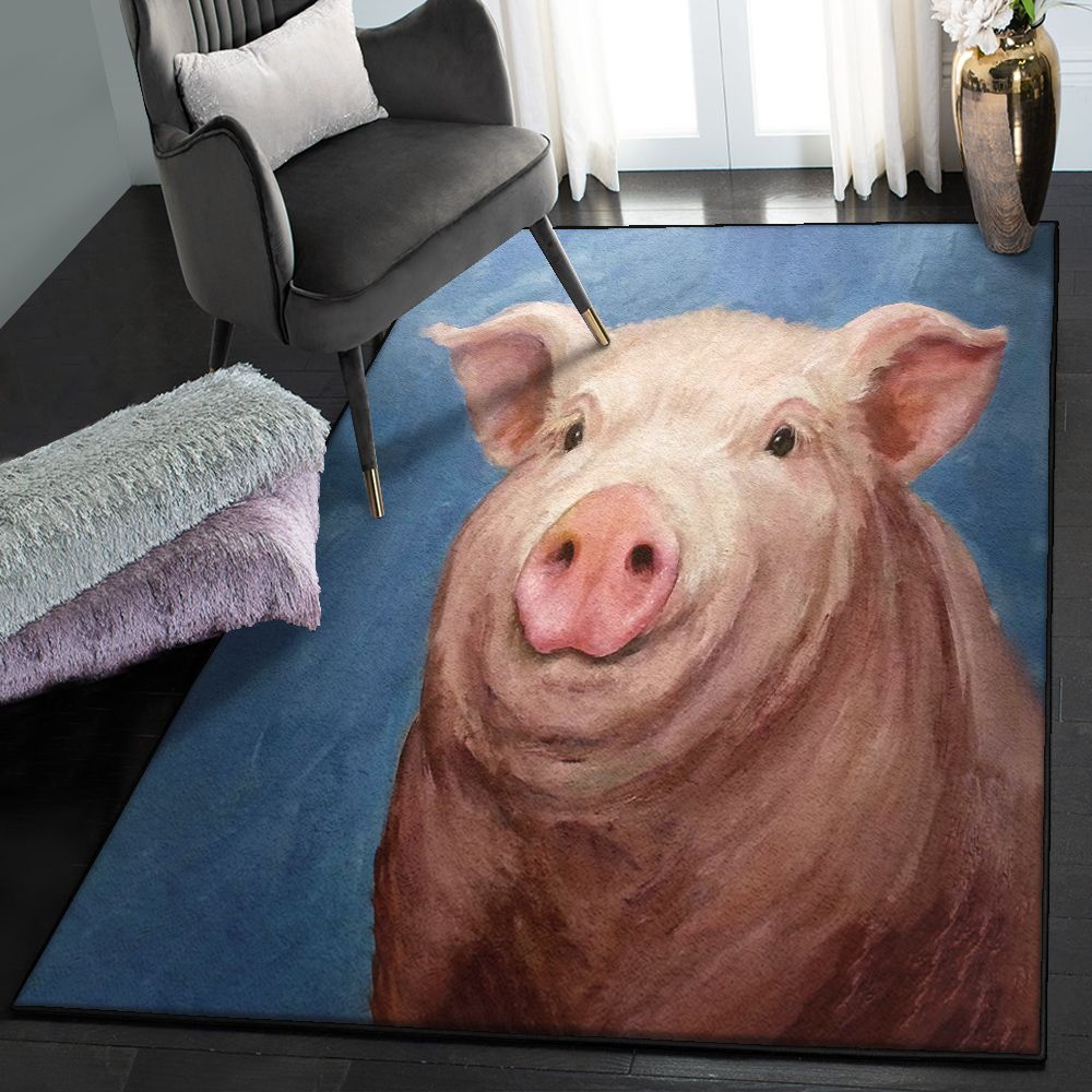 Pig Art Deco Rug, A Pig GS CL Rug  Chussin | Home Decor Easily