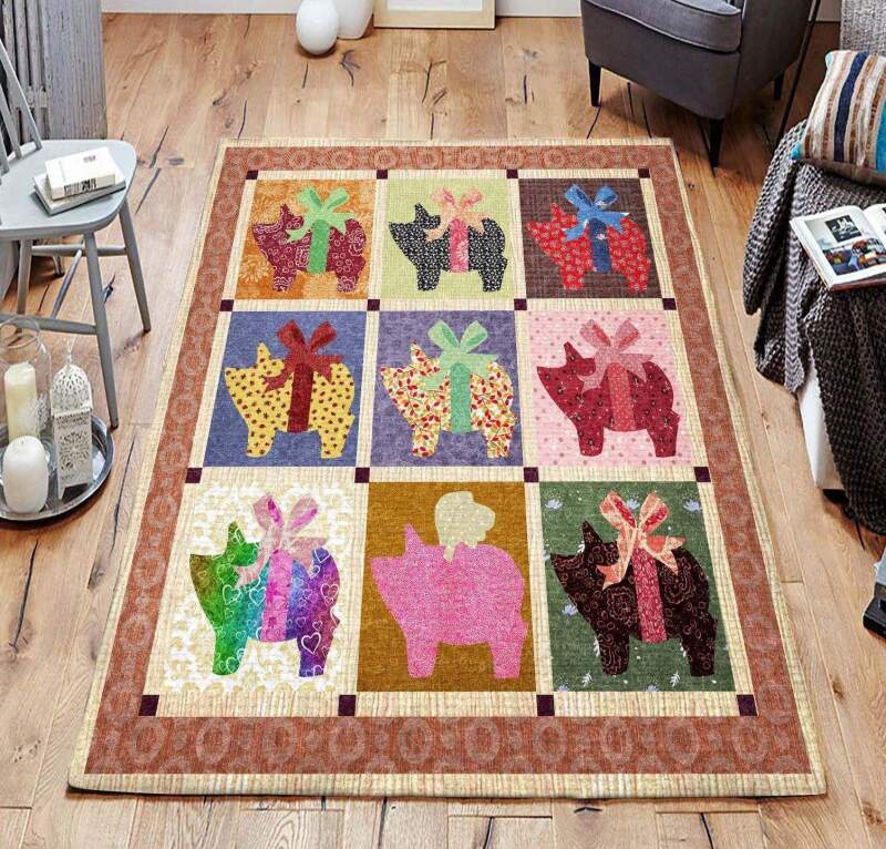 Pig Gs Rug -  Chussin | Home Decor Easily