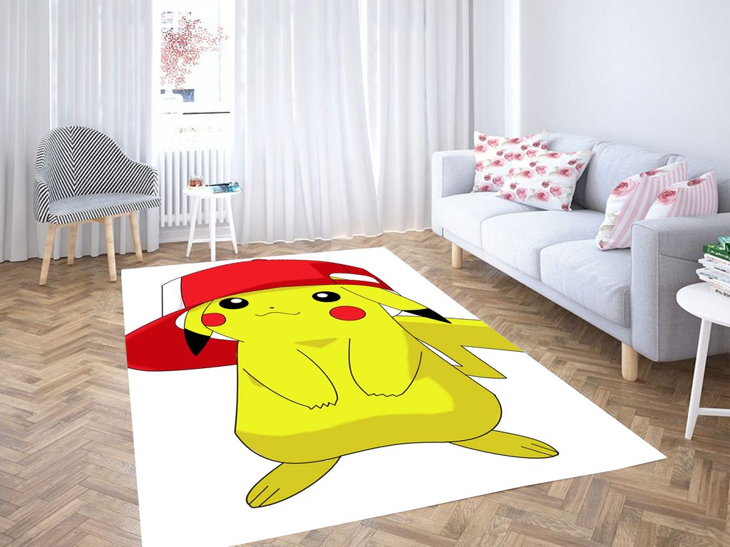 Pikachu Cute Living Room Modern Carpet Rug -  Chussin | Home Decor Easily