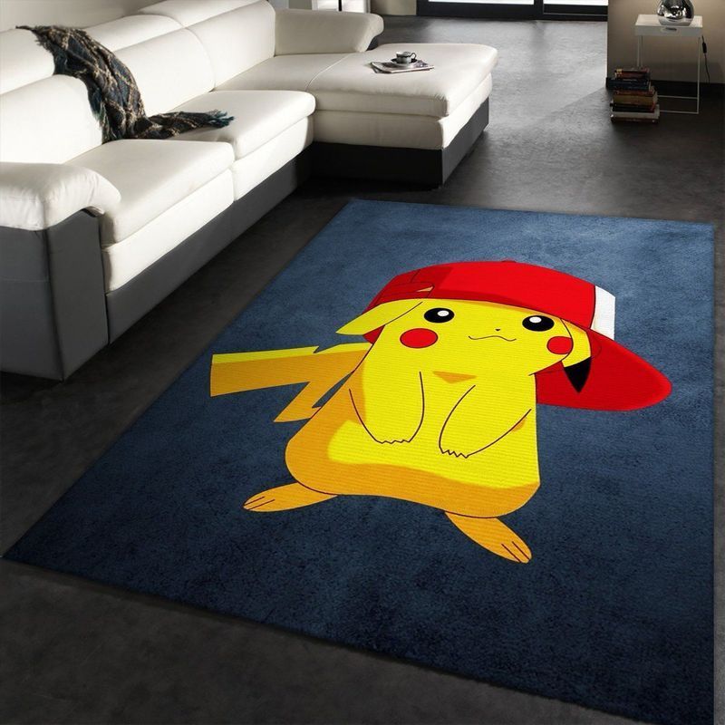 Pikachu Pokemon Anime 2 Area Rug And | Home Decor Easily