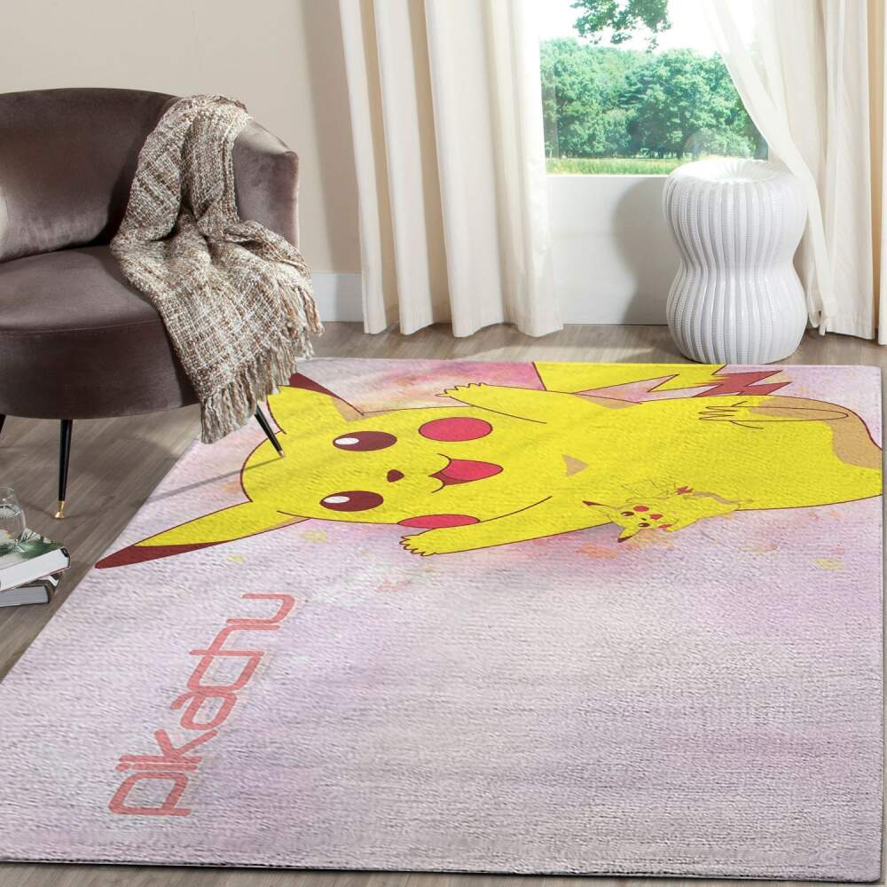 Pikachu Pokemon Anime Fn080218 Movies Area Regtangle  Chussin | Home Decor Easily