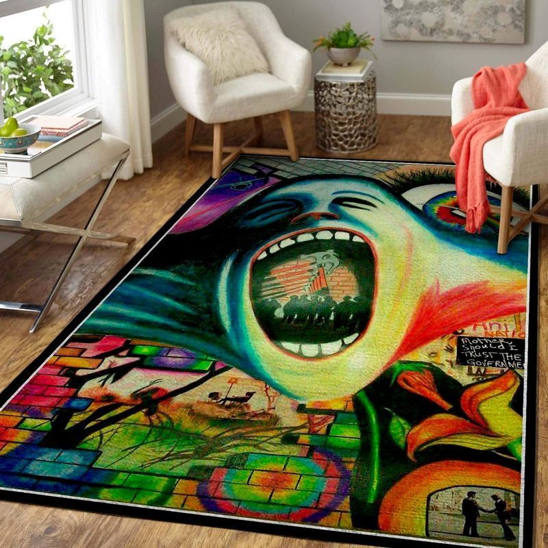 Pink Floyd B 34 Area Rug Bed Room Regtangle  Chussin | Home Decor Easily
