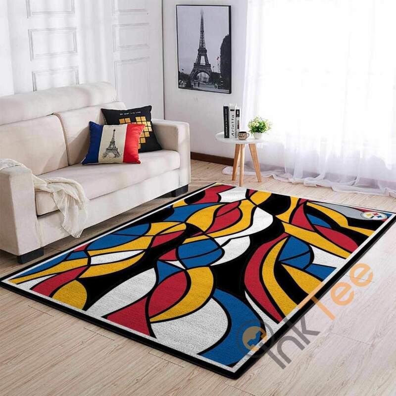 Pittsburgh Steelers Area Rug -  Chussin | Home Decor Easily