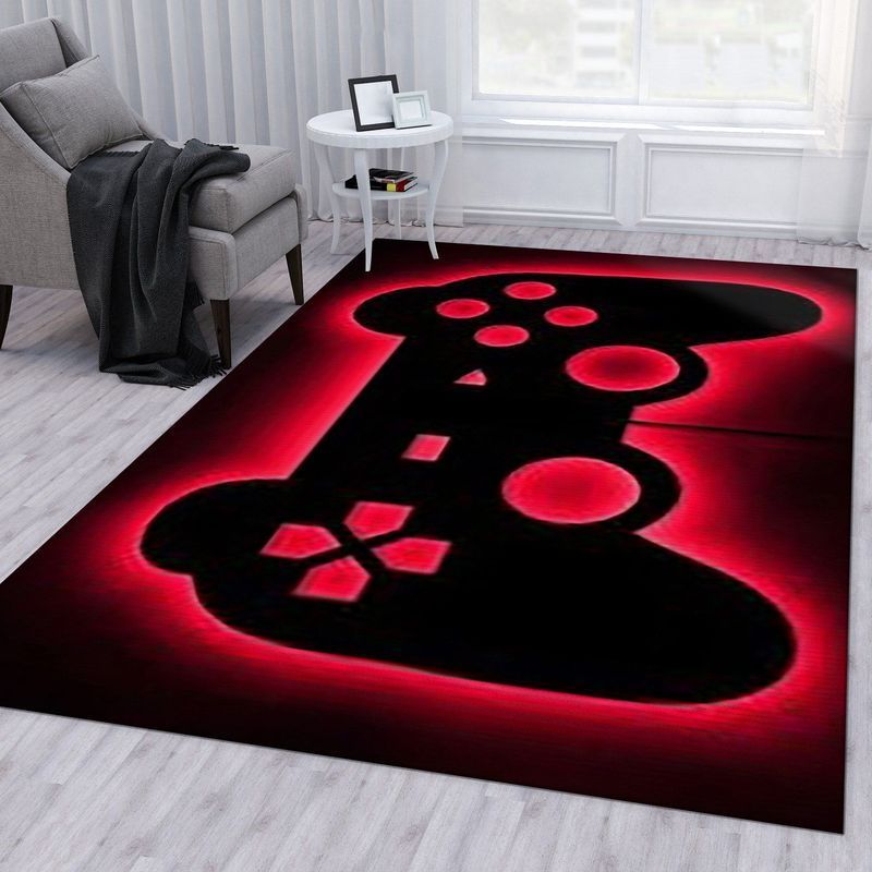 Playstation 50 Area Rug Bed Room Regtangle Chussin | Home Decor Easily