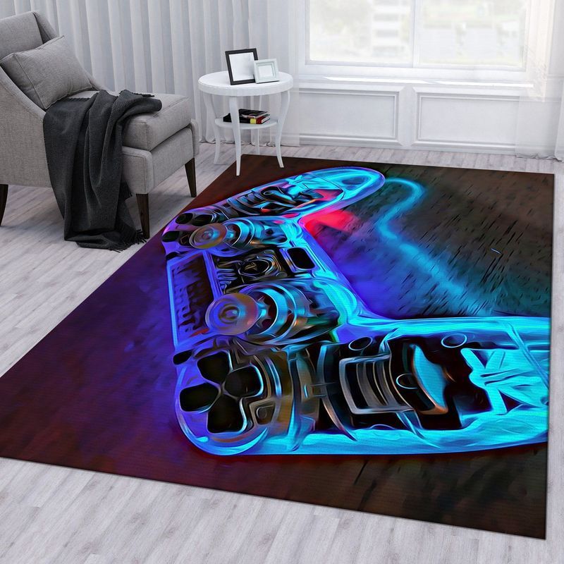 Playstation 54 Area Rug Bed Room Regtangle  Chussin | Home Decor Easily