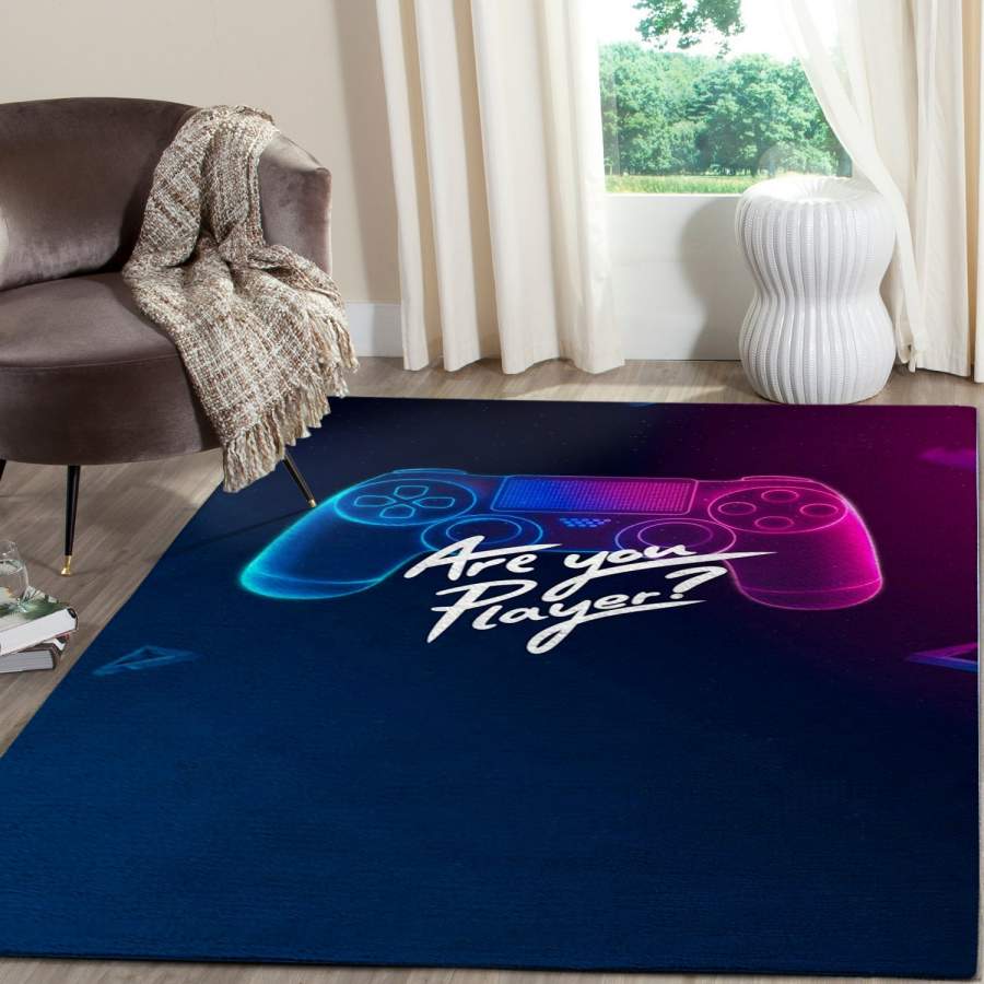 Playstation Area Rug Gaming 0811  Chussin | Home Decor Easily