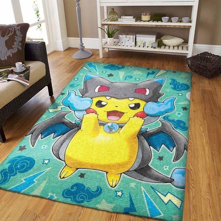 Pokemon Anime Movies Area Rugs Christmas Gift V6659  Chussin | Home Decor Easily