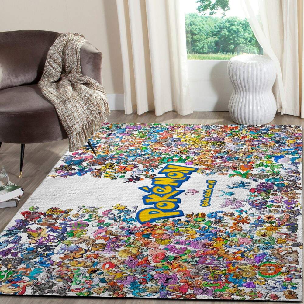 Pokemon Area Rug Gaming 1911224  Chussin | Home Decor Easily