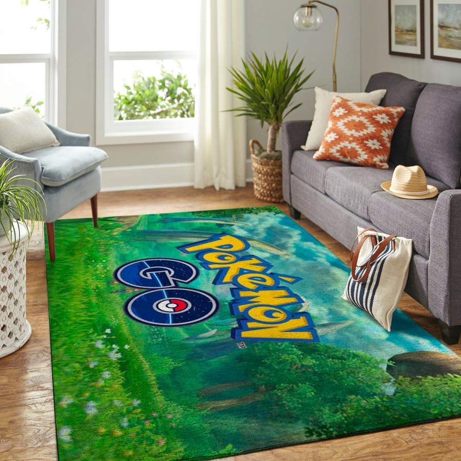 Pokemon Area Rug Nintendo Video Game Gfd 19122312  Chussin | Home Decor Easily