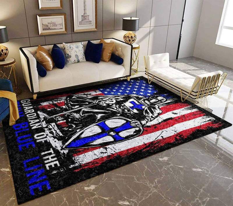 Police Rug -  Chussin | Home Decor Easily