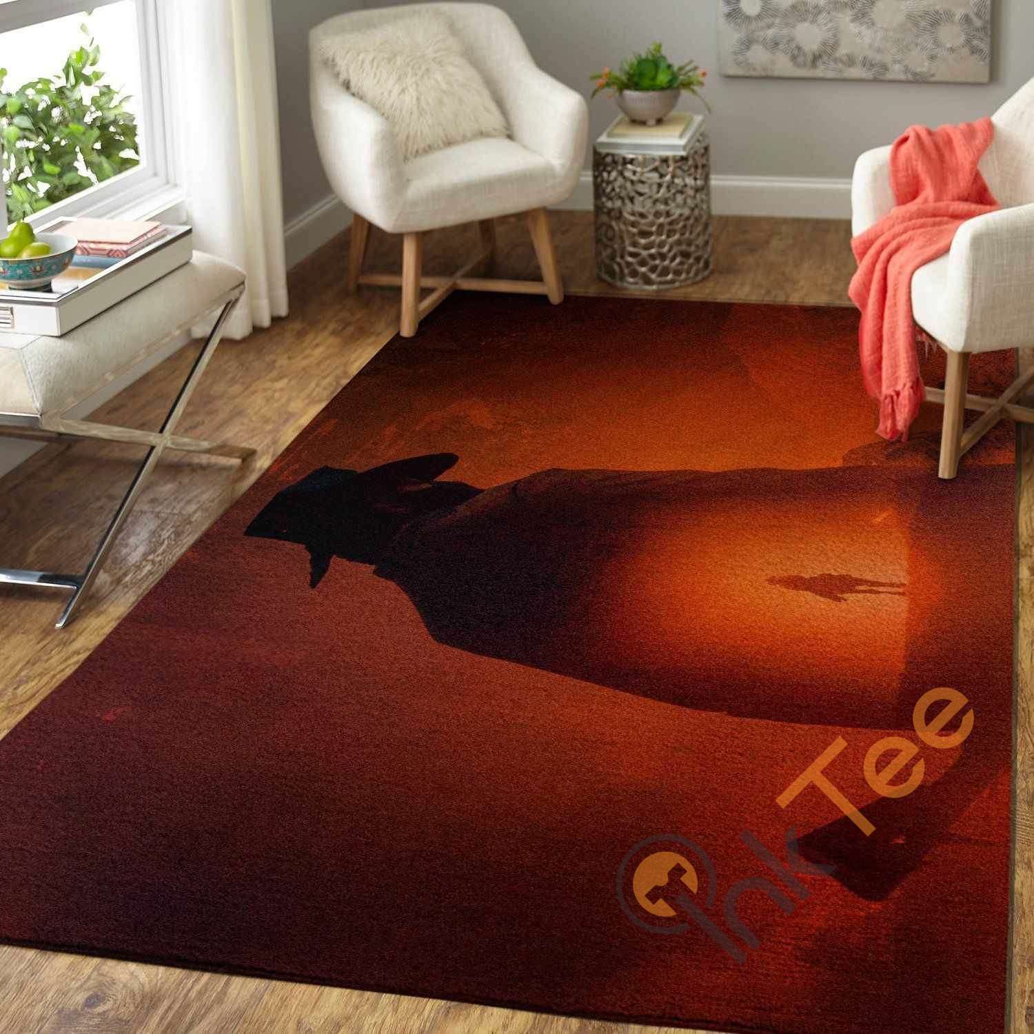 Red Dead Redemption Area Rug -  Chussin | Home Decor Easily