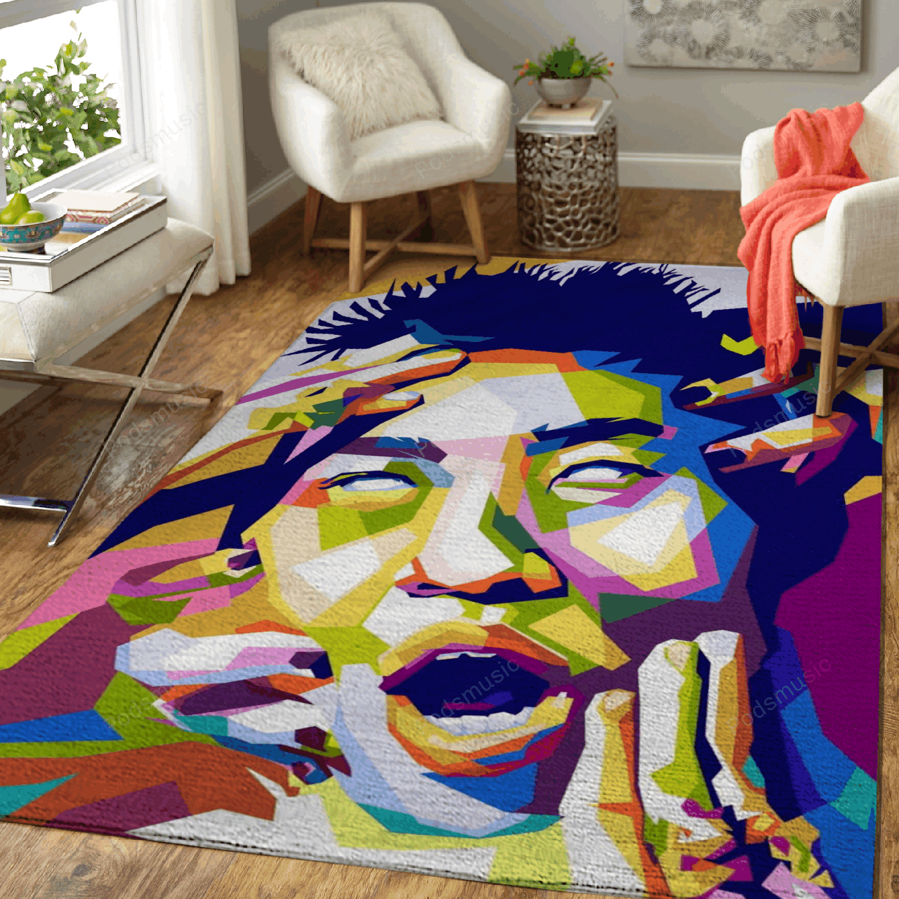 Rich Brian Music Art For Fans Area Rug Regtangle V11281  Chussin | Home Decor Easily