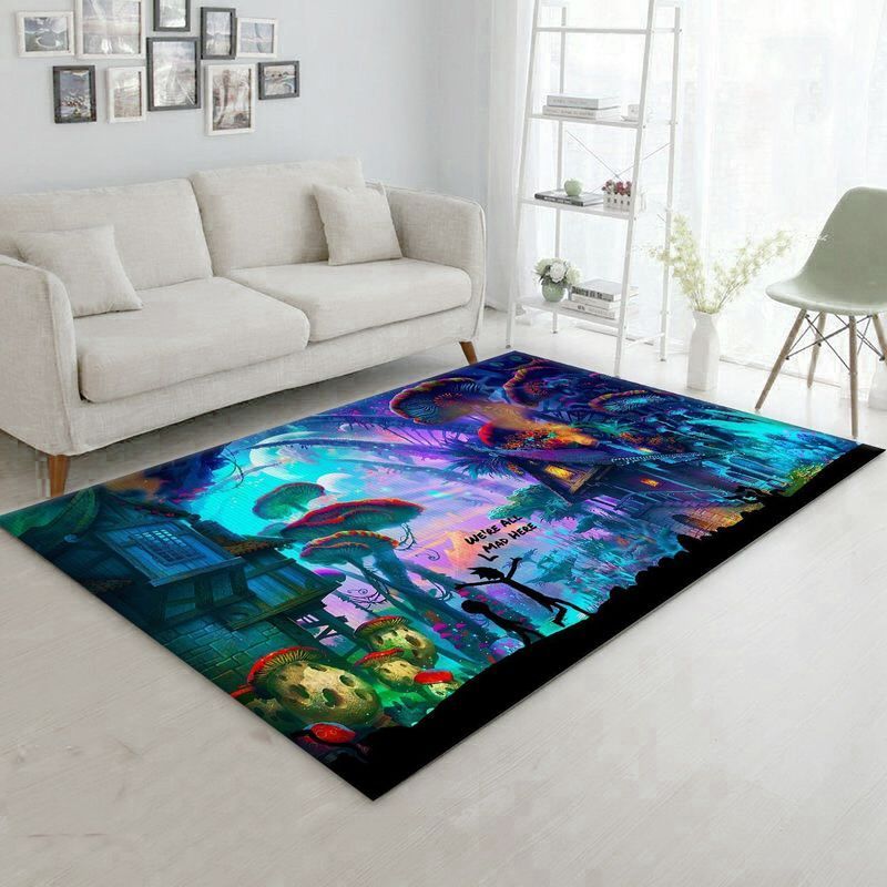 Rick And Morty 13 Area Rug And  Chussin | Home Decor Easily