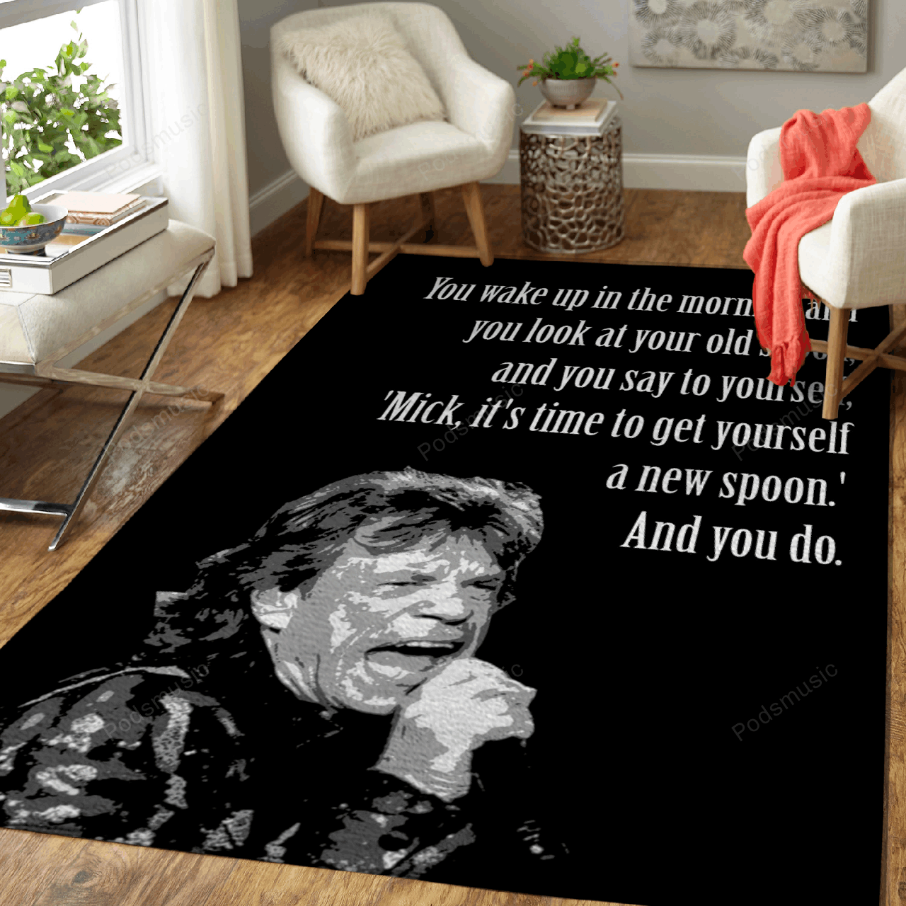 Rolling Stone Artwork Music Artwork Art For Fans Area  Chussin | Home Decor Easily