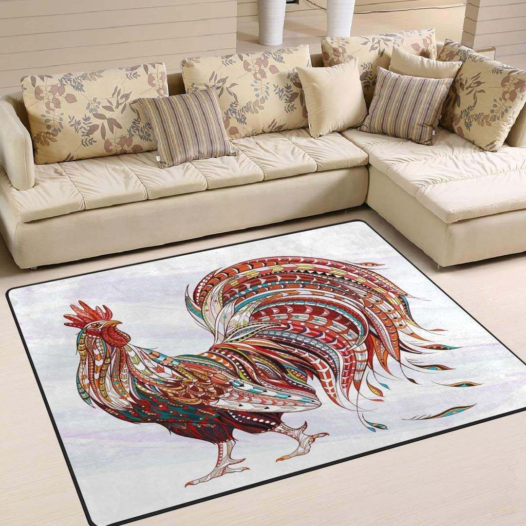 Rooster CLG1910103R Rug -  Chussin | Home Decor Easily