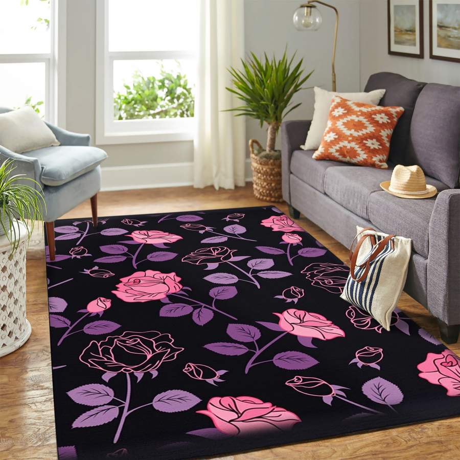 Rose Area Rug bedroom  Chussin | Home Decor Easily