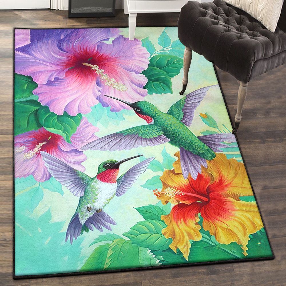 Rufous Hummingbird s For , Hummingbird Rug  Chussin | Home Decor Easily
