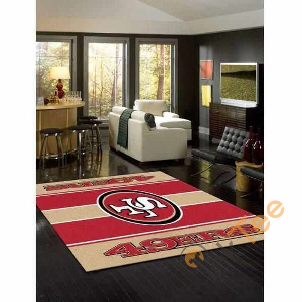 San Francisco 49ers Area Rug -  Chussin | Home Decor Easily
