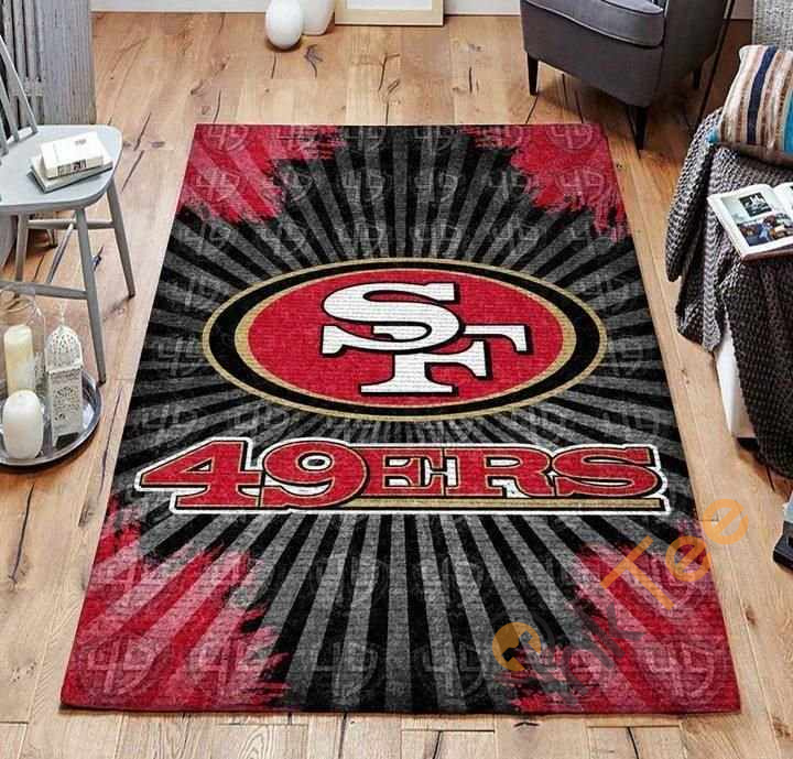 San Francisco 49ers Area Rug -  Chussin | Home Decor Easily