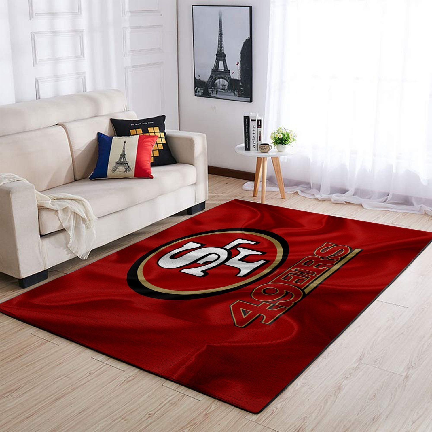 San Francisco 49Ers Area Rug Nfl Football | Home Decor Easily