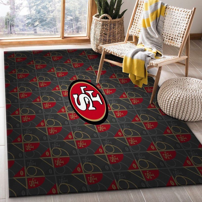 San Francisco 49Ers Nfl 3 Area Rug And | Home Decor Easily