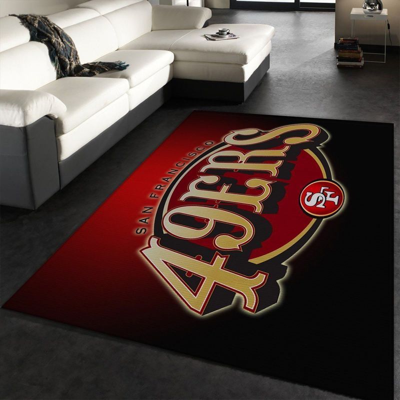 San Francisco 49Ers Nfl 33 Area Rug And Chussin | Home Decor Easily