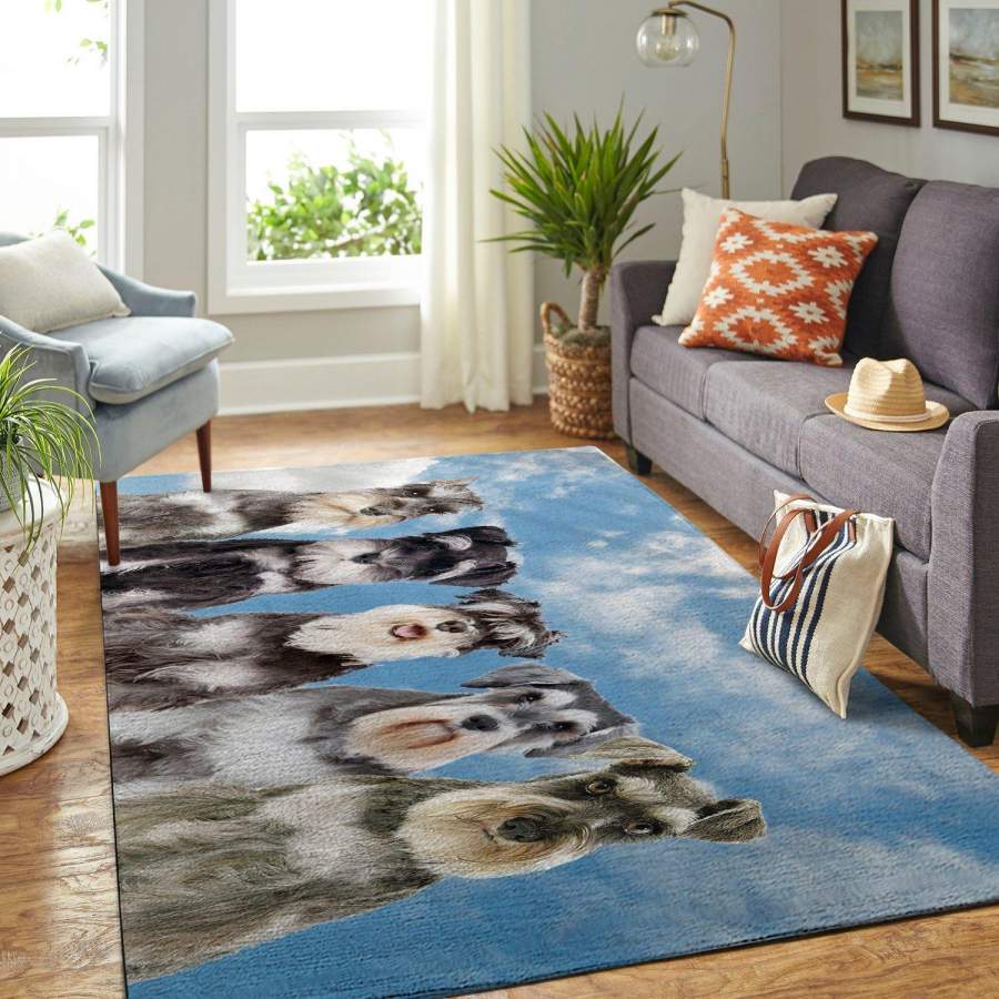 Schnauzer Rug Room Sport Custom Area  Chussin | Home Decor Easily