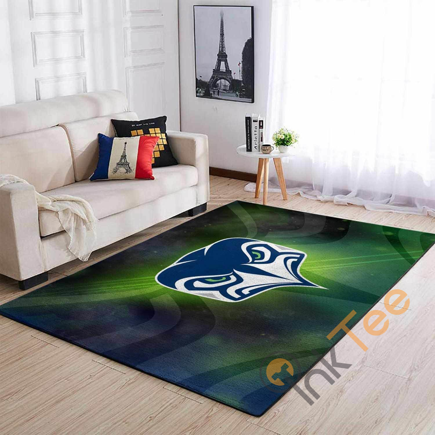 Seattle Seahawks Area Rug -  Chussin | Home Decor Easily