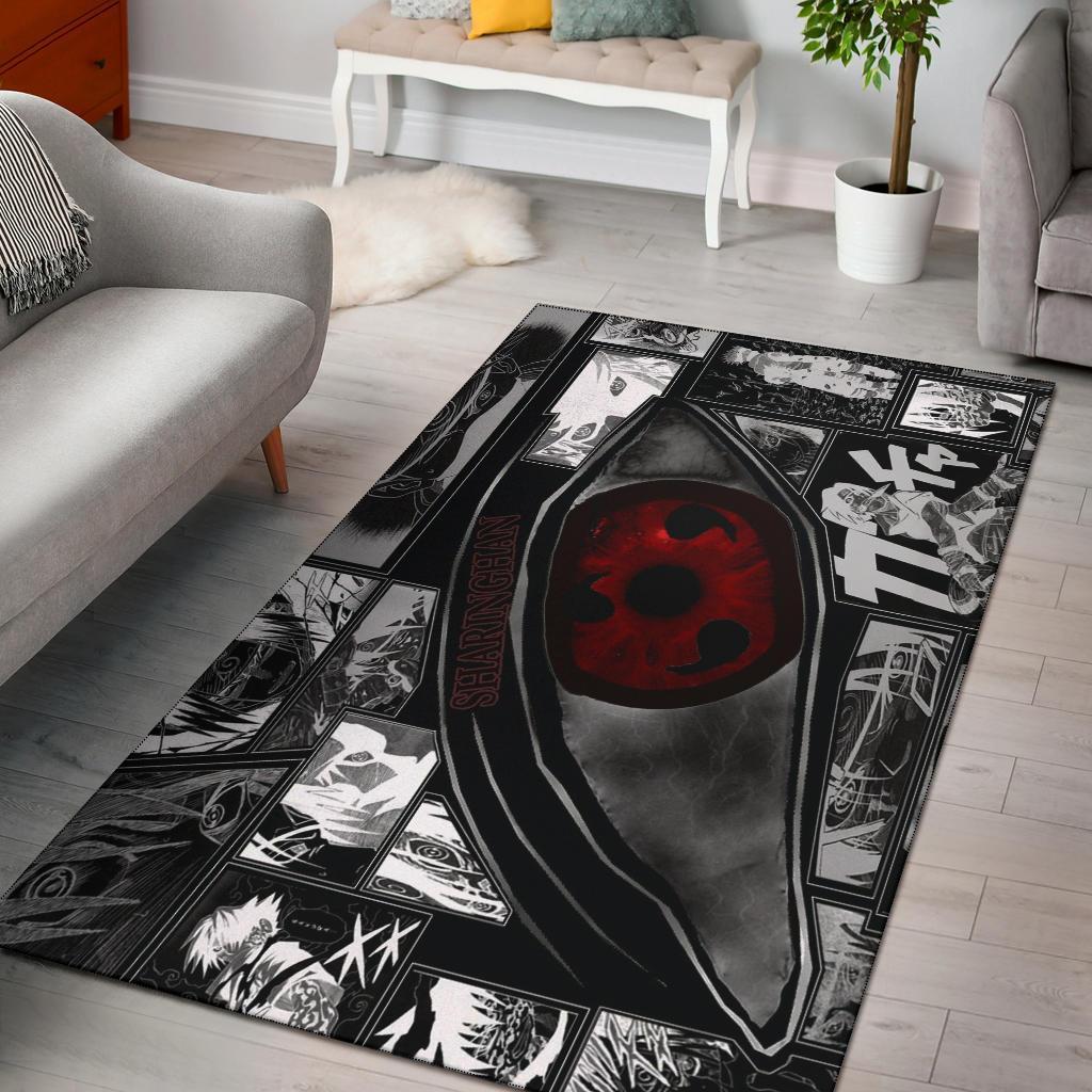 Sharingan Area Rug - Chussin | Home Decor Easily