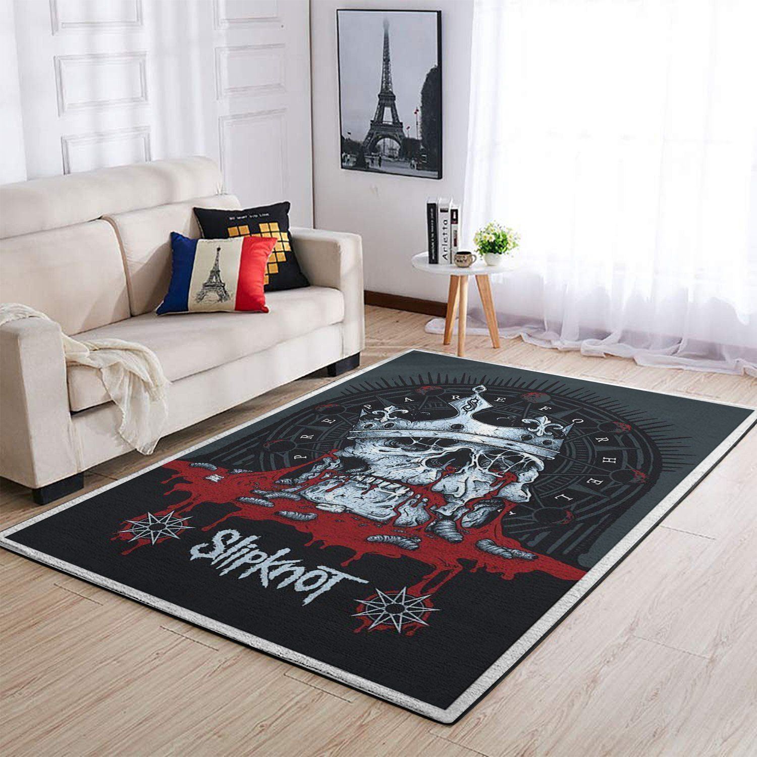 Slipknot Area Rug Music Ofd 1910121 Area  Chussin | Home Decor Easily